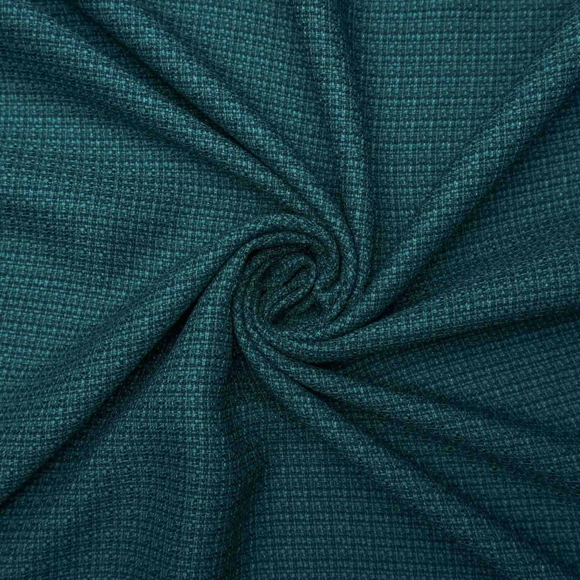 Tecido tweed leve melange verde turquesa