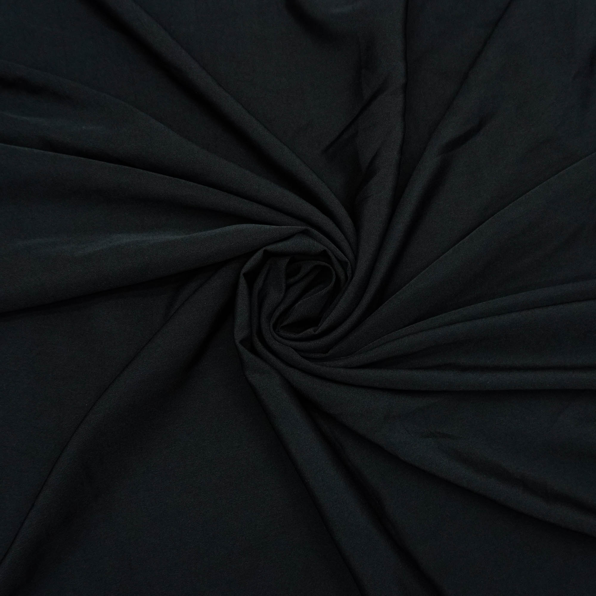 Tecido forro 100% poliester para tecido leve preto
