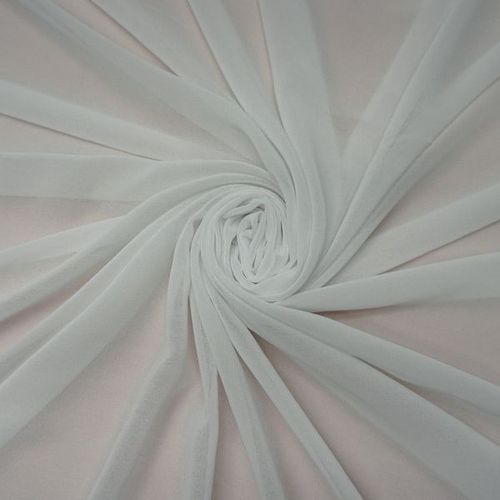 Tecido toque de seda branco 100cm x 147cm