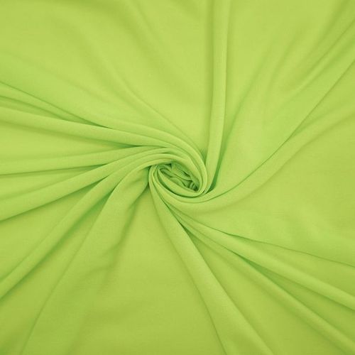 Tecido crepe musseline verde lima und 105cm x 147cm