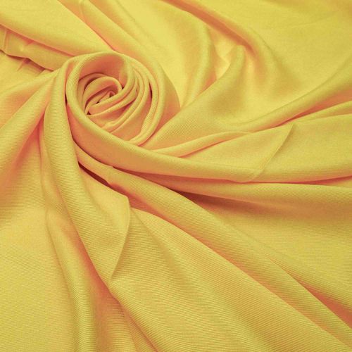 Tecido viscose rayon amarelo