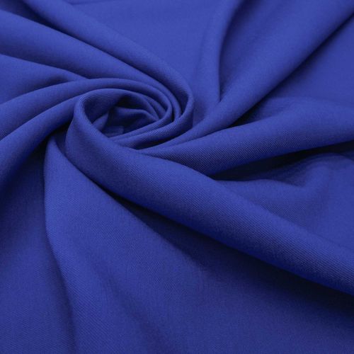 Tecido alfaiataria viscose twill azul royal