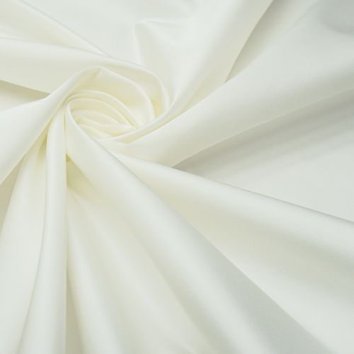 Tecido tafetá dupla face acetinado off white