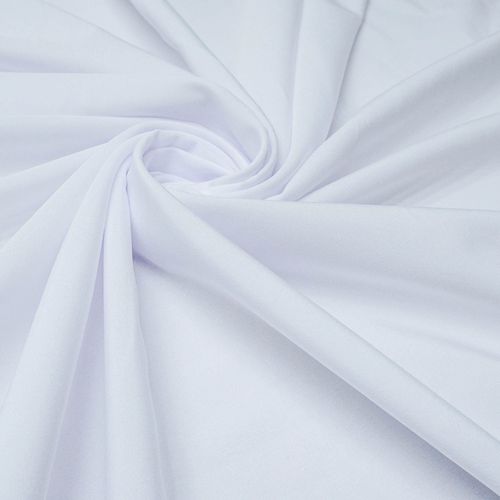 Tecido para forro com elastano branco