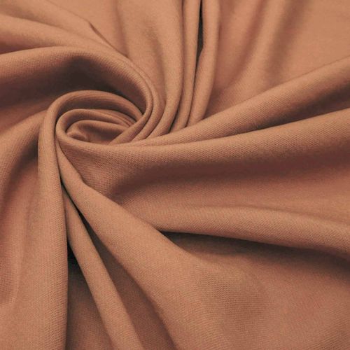 Tecido alfaiataria viscose encorpada nude escuro