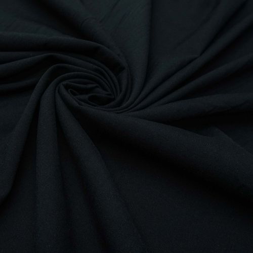 Tecido viscose com elastano preto