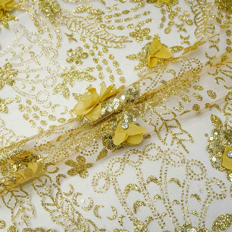 8706-TECIDO-RENDA-TULE-COM-GLITTER-BORDADO-FLORAL-DOURADO--2-