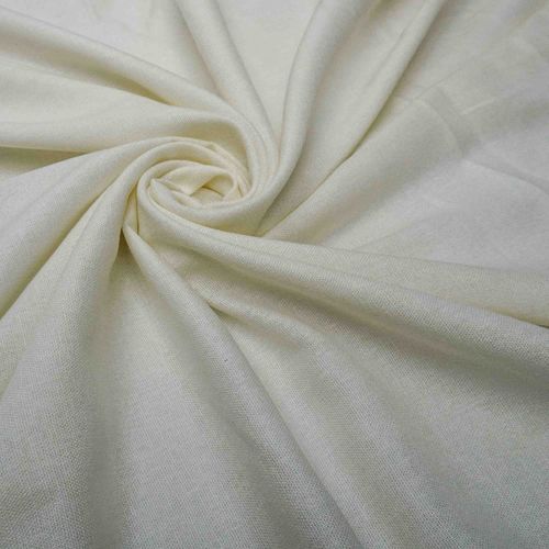 Tecido linho misto com elastano off white