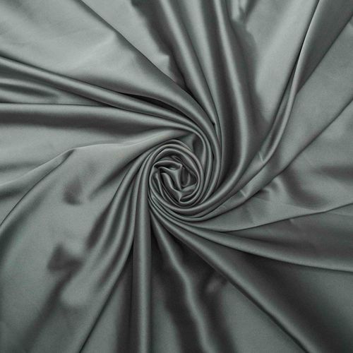Tecido crepe acetinado nuage cinza und 40cm x 145m
