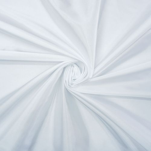 Tecido tafeta madri branco und 60cm x 145cm