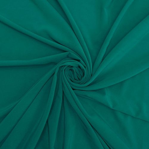 Tecido seda pluma verde esmeralda und 60x150cm