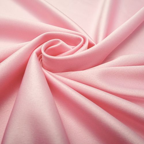 Tecido crepe valentino rosa bebê