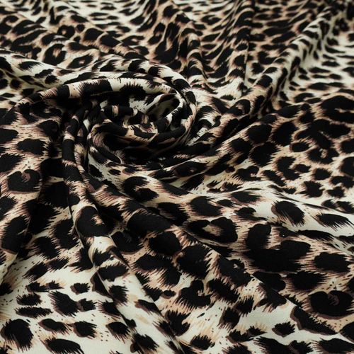 Tecido viscose estampado animal print