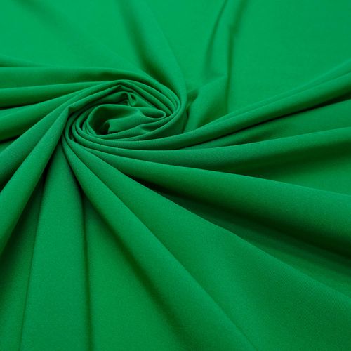 Tecido seda pluma verde bandeira