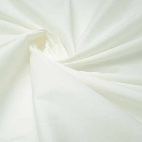 Tecido tricoline com elastano off white