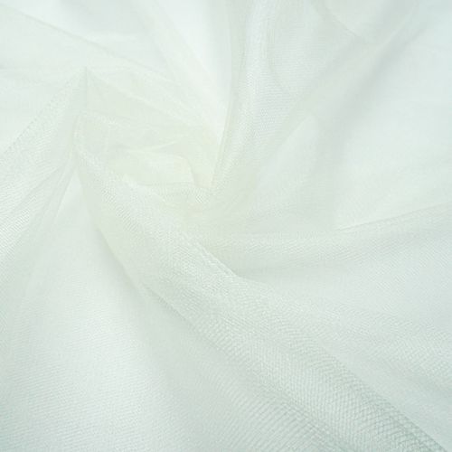 Tecido tule francês cristal off white
