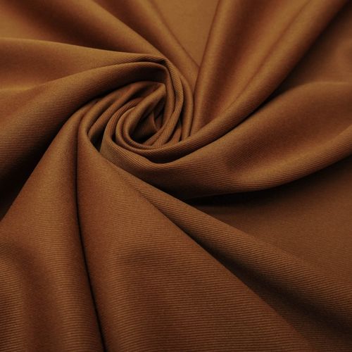 Tecido alfaiataria span sarjada caramelo