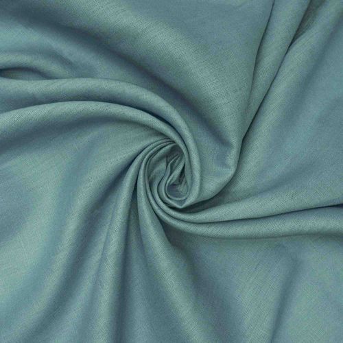 Tecido linho puro azul acinzentado und 75cm x 134cm