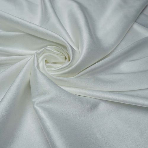 Tecido crepe versailles aveludado off white