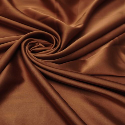 Tecido crepe lorraine mocha mousse