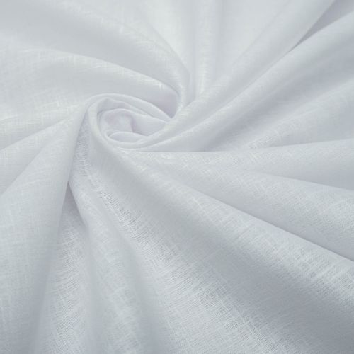 tecido cambraia mista de algodão branco