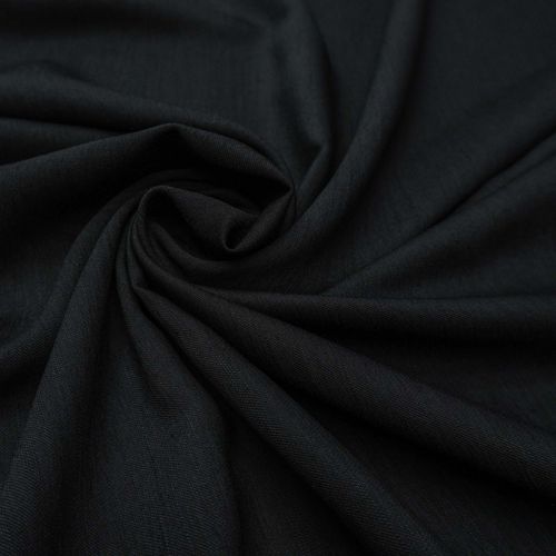 Tecido alfaiataria viscose twill preto