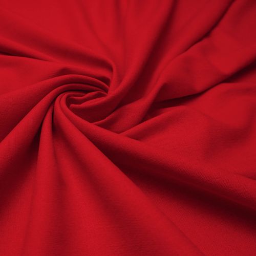 Tecido linho misto com elastano vermelho