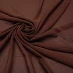 10840-TECIDO-MUSSELINE-TOQUE-DE-SEDA-MARROM CAFE-ESCURO -1-