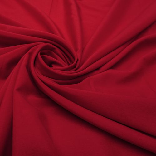 Tecido seda pluma vermelho