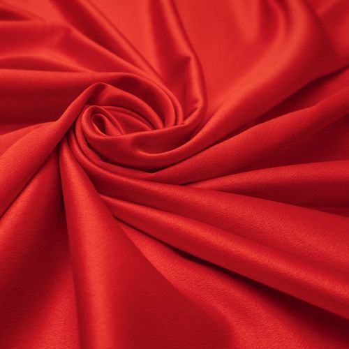 Tecido crepe valentino premium laranja
