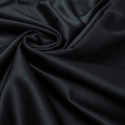 Tecido crepe valentino premium preto