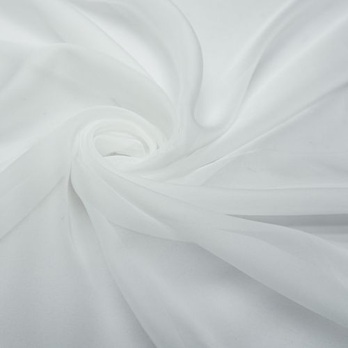 Tecido gazar toque de seda off white