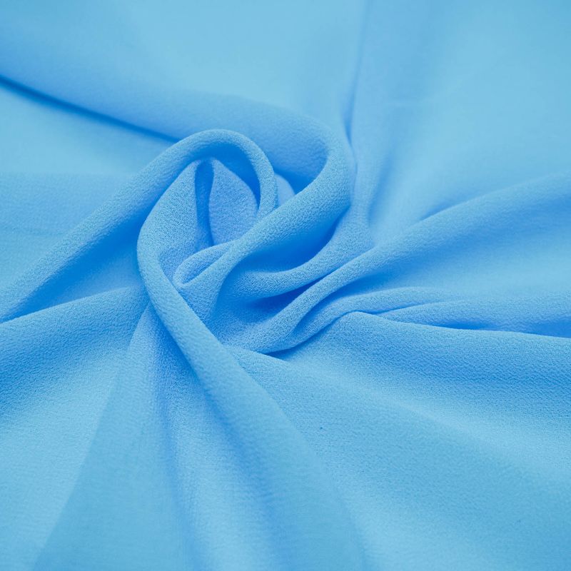 11273- MUSSELINE TOQUE DE SEDA - AZUL CLARO - 1