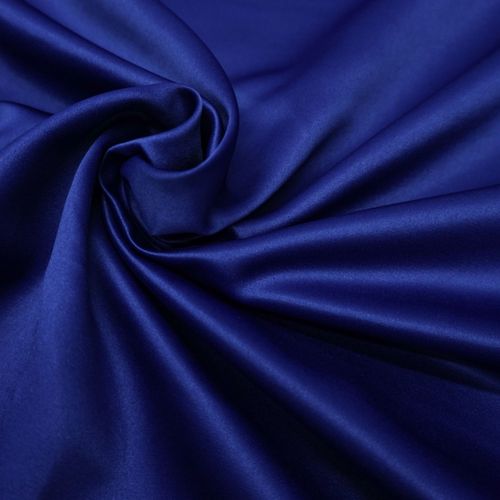 Tecido cetim bucol leve azul royal