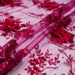 11307-TECIDO-RENDA-TULE-GLITTER-E-PAETE-COM-FLOR-3D-PINK-2