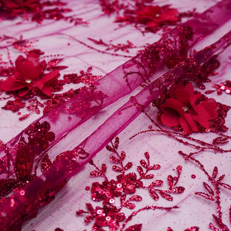 11307-TECIDO-RENDA-TULE-GLITTER-E-PAETE-COM-FLOR-3D-PINK-2