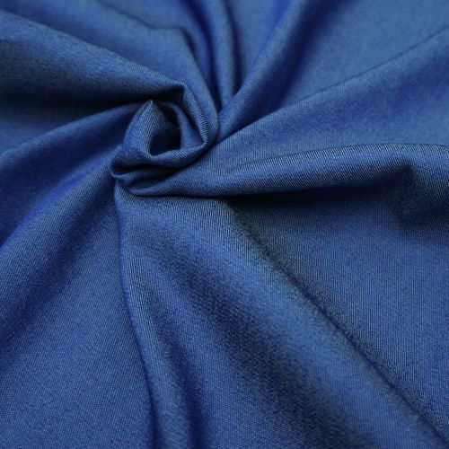 Tecido chambray azul jeans