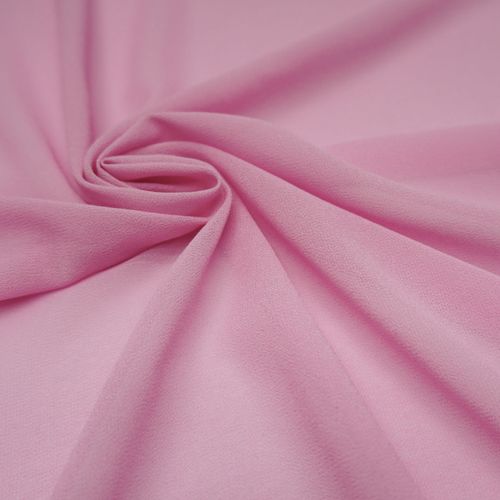 Tecido musseline toque de seda rosa