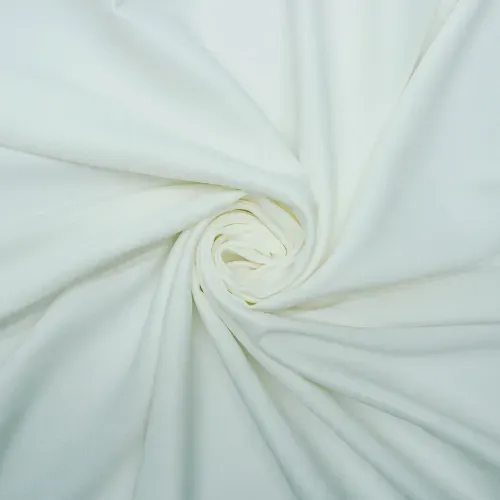 Tecido crepe patou werner off white - unid 90x140cm