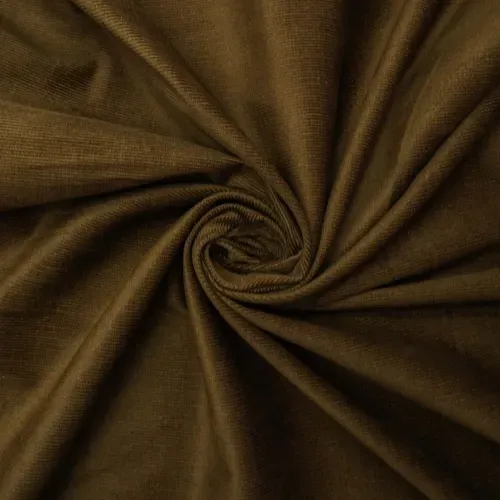 Tecido veludo cotelê com elastano marrom claro - unid 90x147cm