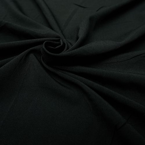 Tecido seda pluma preto