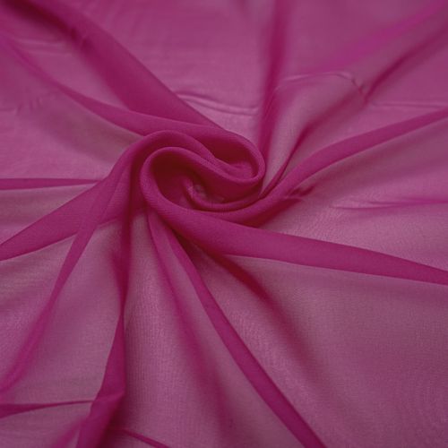 Tecido gazar toque de seda pink