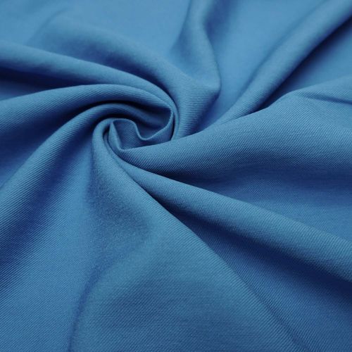 Tecido viscose twill rayon azul serenity