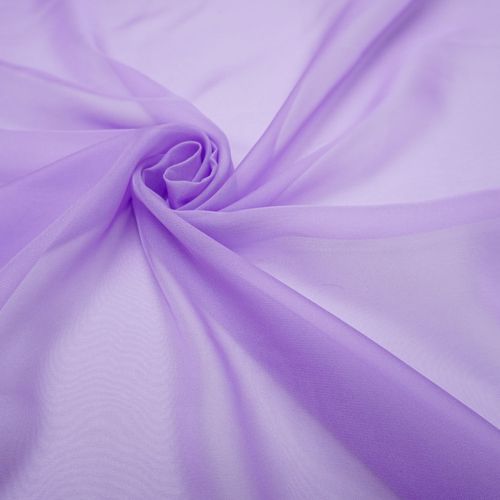 Tecido gazar toque de seda lilás