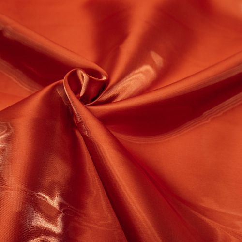 Tecido zibeline cristal laranja