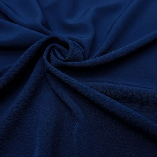Tecido crepe summer marroquino azul marinho