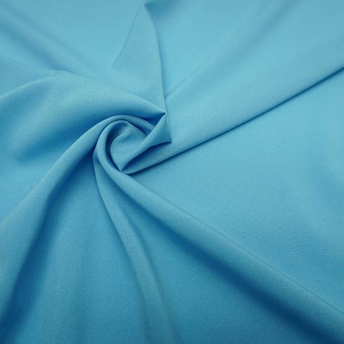 Tecido seda pluma azul claro