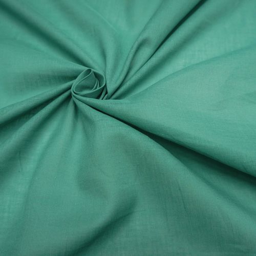 Tecido cambraia de algodao verde acinzentado