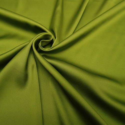Tecido crepe lorraine verde oliva