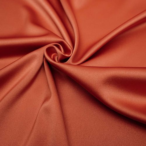 Tecido crepe dior terracota
